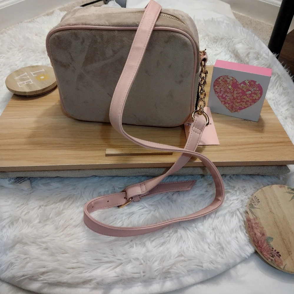 Juicy Couture 👑💎 Cafe Heritage Crossbody Bag 🆕 ✨ - Picture 7 of 10